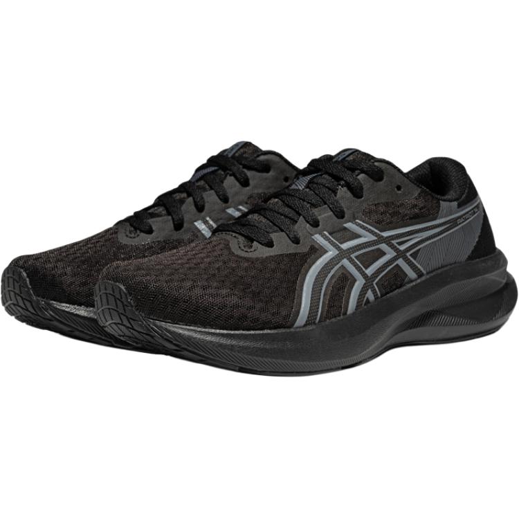 Asics Abrasion Resistant Breathable Rebound Racing Running Shoes Men's Black