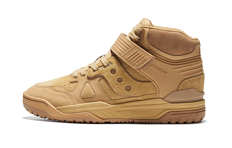 Saucony Skateboard Shoes Unisex High-Top Khaki
