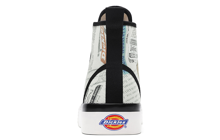Dickies Canvas Shoes Unisex High-Top White