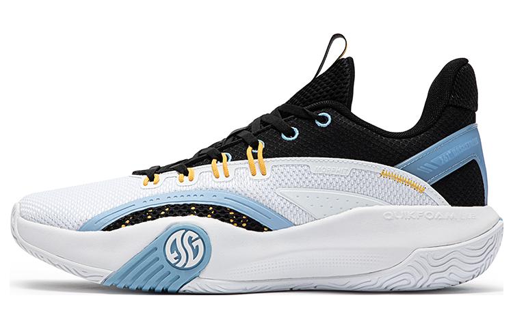 361° Low-Top Basketball Shoes Men's White Black
