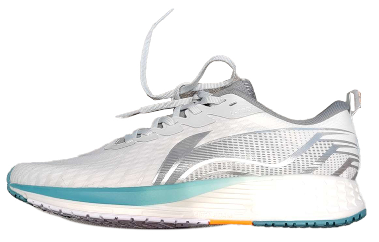 LiNing Red Hare 4 Low-Top Running Shoes Men's Silver White