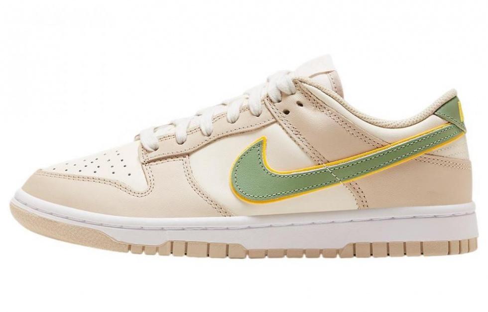 Nike Dunk Low Pale Ivory Oil Green Women's
