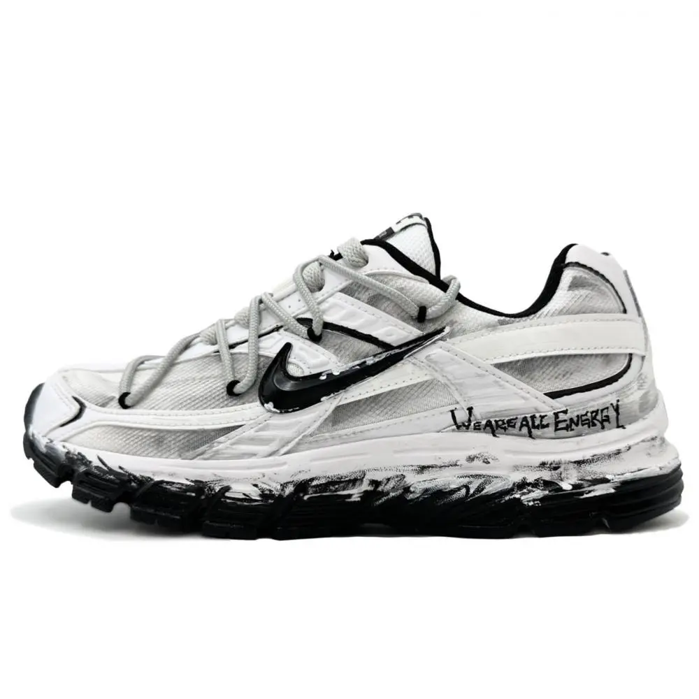Nike Initiator Breathable Low top Casual City Commute Running Shoes Unisex Gray White