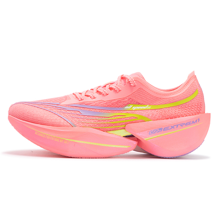 361° Flying Future 1.5 Running Shoes Unisex Low top Neon Light Coral/Purple Hydrangea