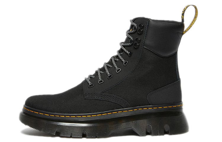 Dr. Martens Tarik Utility Boots 'Carbon Black Yellow'