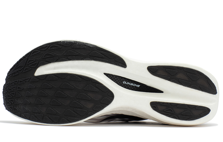 361° Feiran 2 Cushioned Anti-Slip And Wear-Resistant Lightweight Low-Top Running Shoes Men's White Black