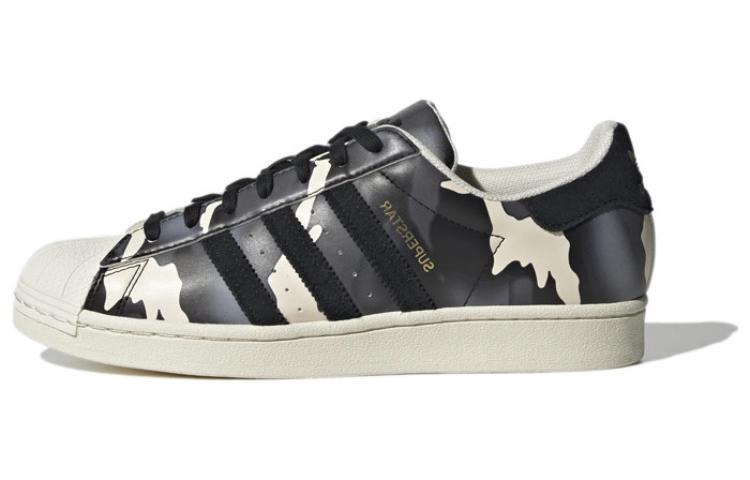 Adidas Superstar Black Cloud White