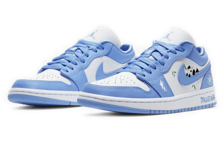 Jordan Air Jordan 1 Vintage Basketball Shoes Women's Low Top Blue/White купить в интернет-магазине Yoocart с быстрой доставкой по России.