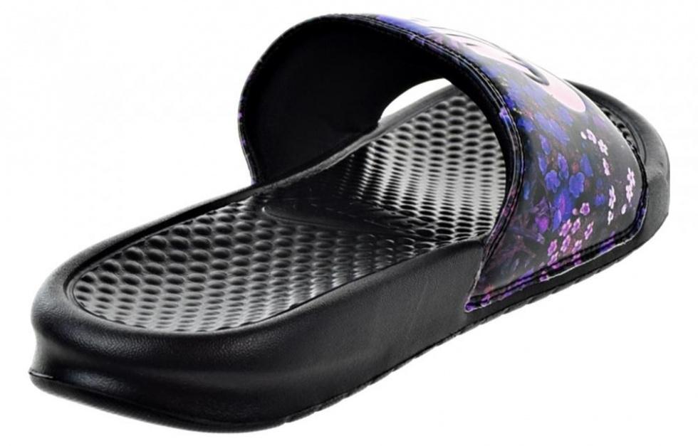 Nike Benassi Jdi Print Floral Women's 'Black Purple' Women's купить в интернет-магазине Yoocart с быстрой доставкой по России.