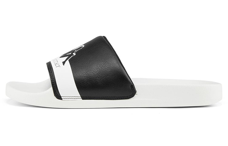 Kappa Slide Slippers Unisex Black/Korean White