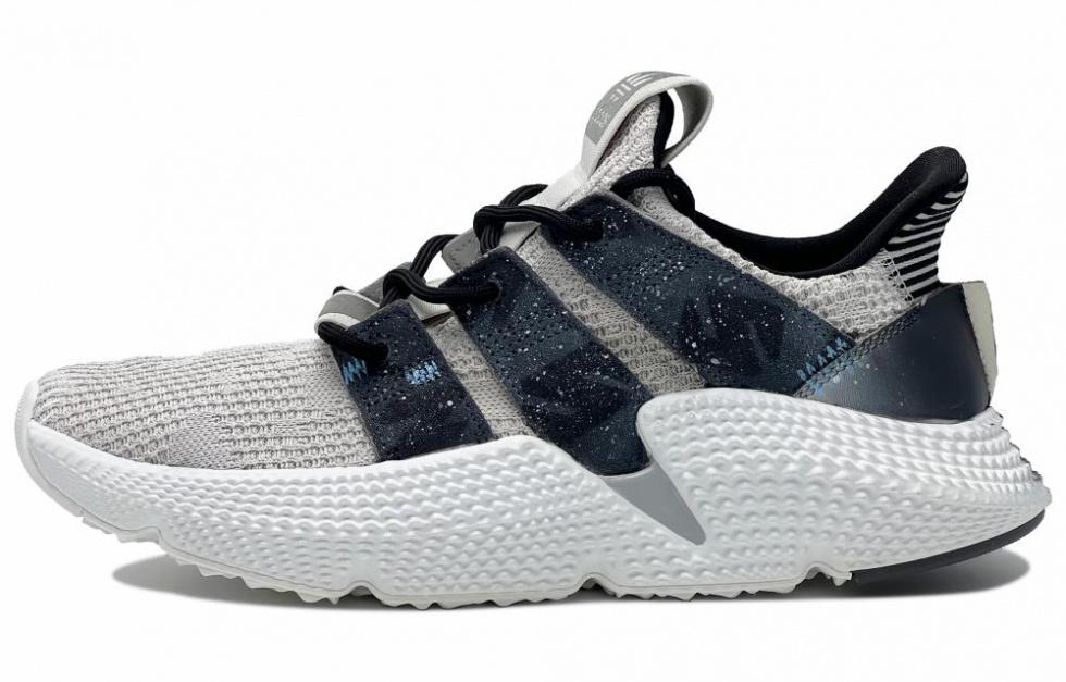 Adidas Originals PROPHERE Anti-Slip And Wear-Resistant Lightweight Low-Top Casual Shoes Unisex Gray Black