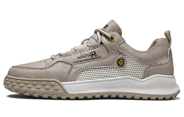 Jeep Low Top Sports Casual Shoes Men's Sand купить в интернет-магазине Yoocart с быстрой доставкой по России.