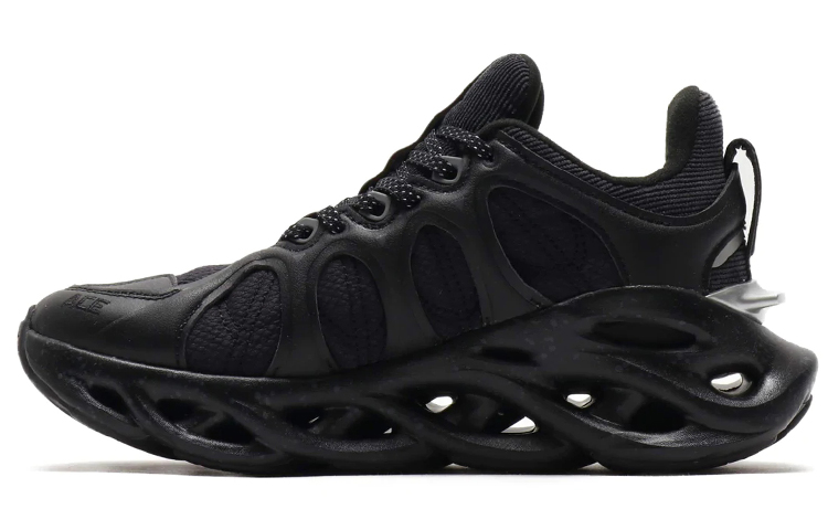 LiNing Arc Ace Running Shoes Men Low-Top Black