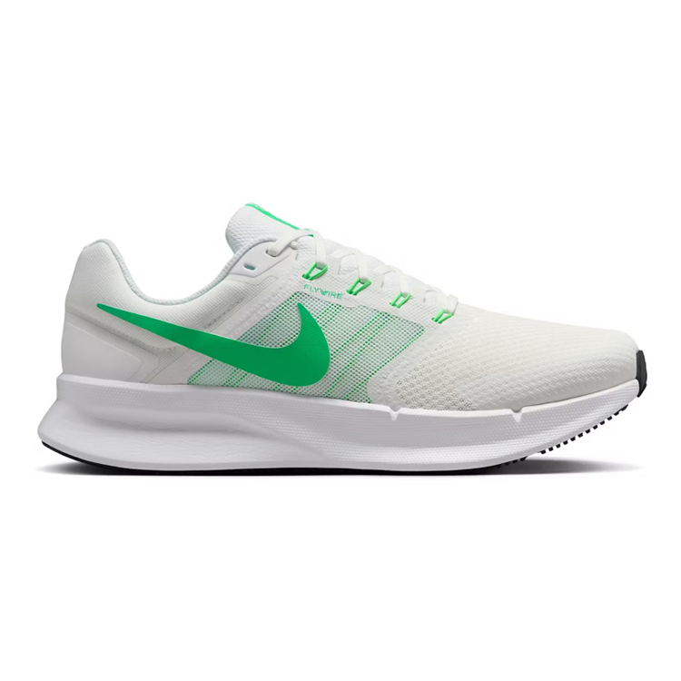 Nike Run Swift 3 Abrasion Resistant Low top Casual Running Shoes Men's White Green