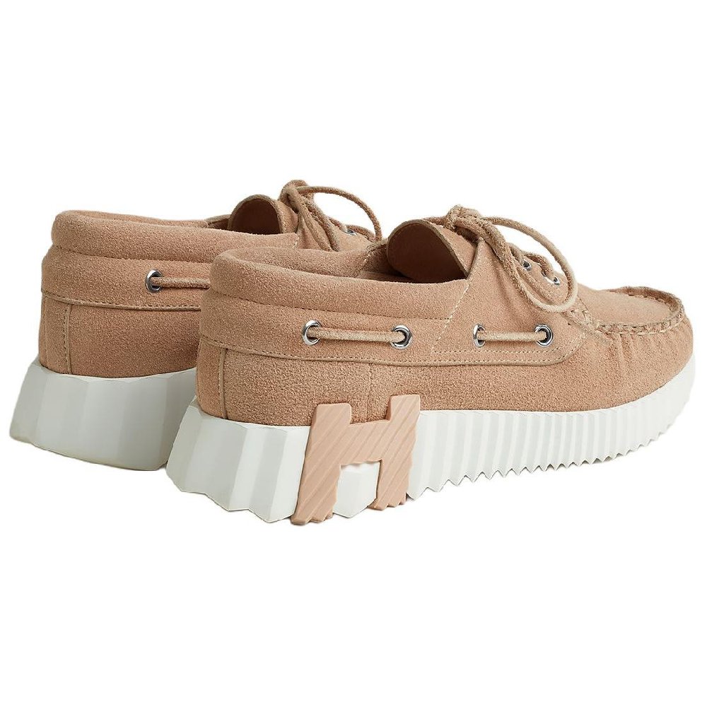 HERMES Ketch Low-Top Casual Shoes Women's Brown