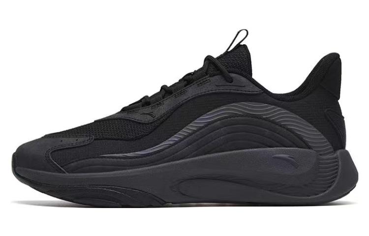Anta Chaobai Gz Breathable Lightweight Low-Top Casual Shoes Women's Black