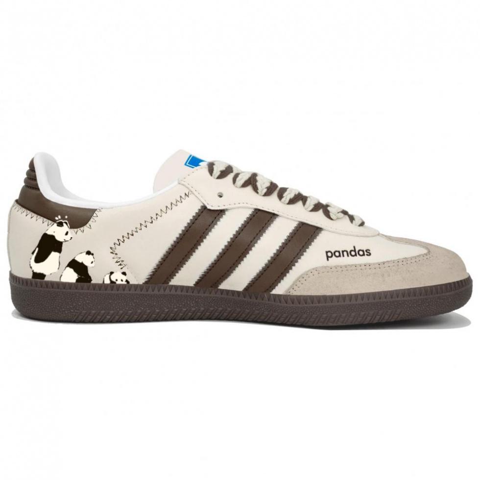 Adidas Originals SAMBA OG Lightweight And Breathable Low Top Skateboard Shoes Unisex Beige Coffee купить в интернет-магазине Yoocart с быстрой доставкой по России.