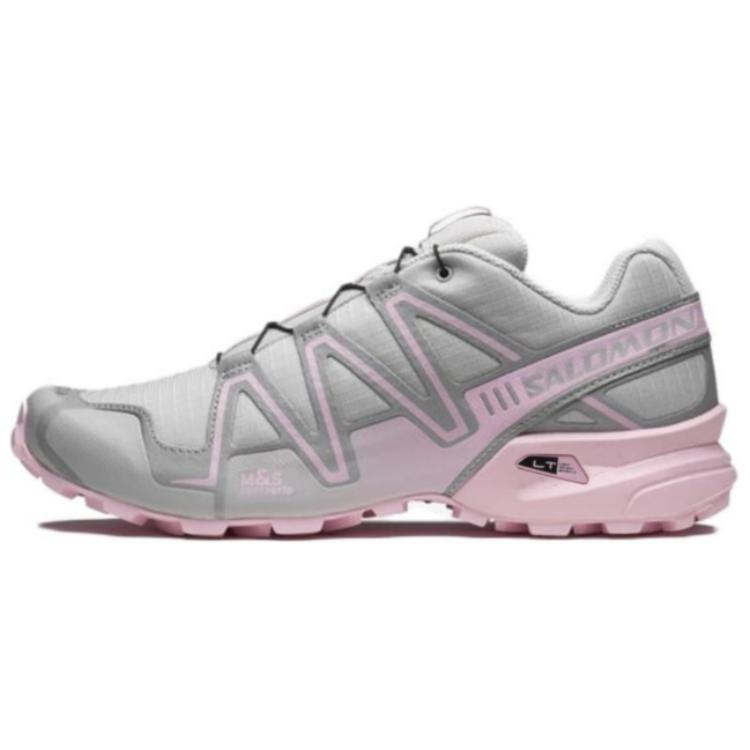 SALOMON Speedcross 3 Slip Resistant Abrasion Resistant Low top Outdoor Shoes Women's Gray