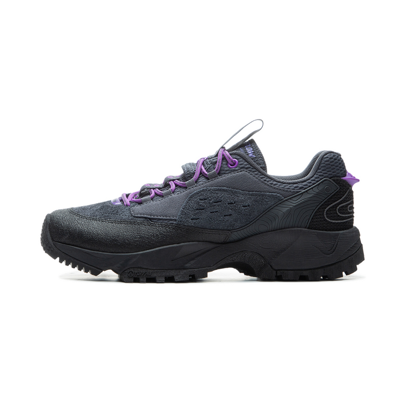 LiNing CF Su Xi Xingye V2 Cushioning, Wear Resistant Low Top Outdoor Hiking Shoes Men's Black