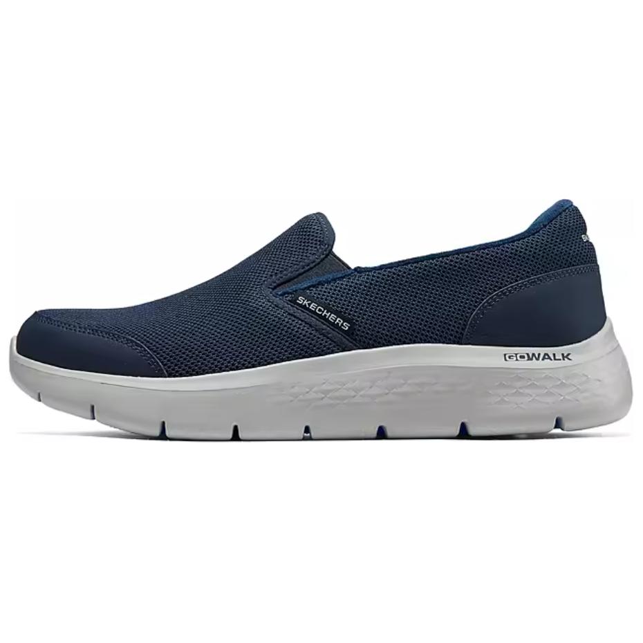 Skechers MEN'S GO WALK Breathable Warm Low-Top Casual Shoes Men's Navy