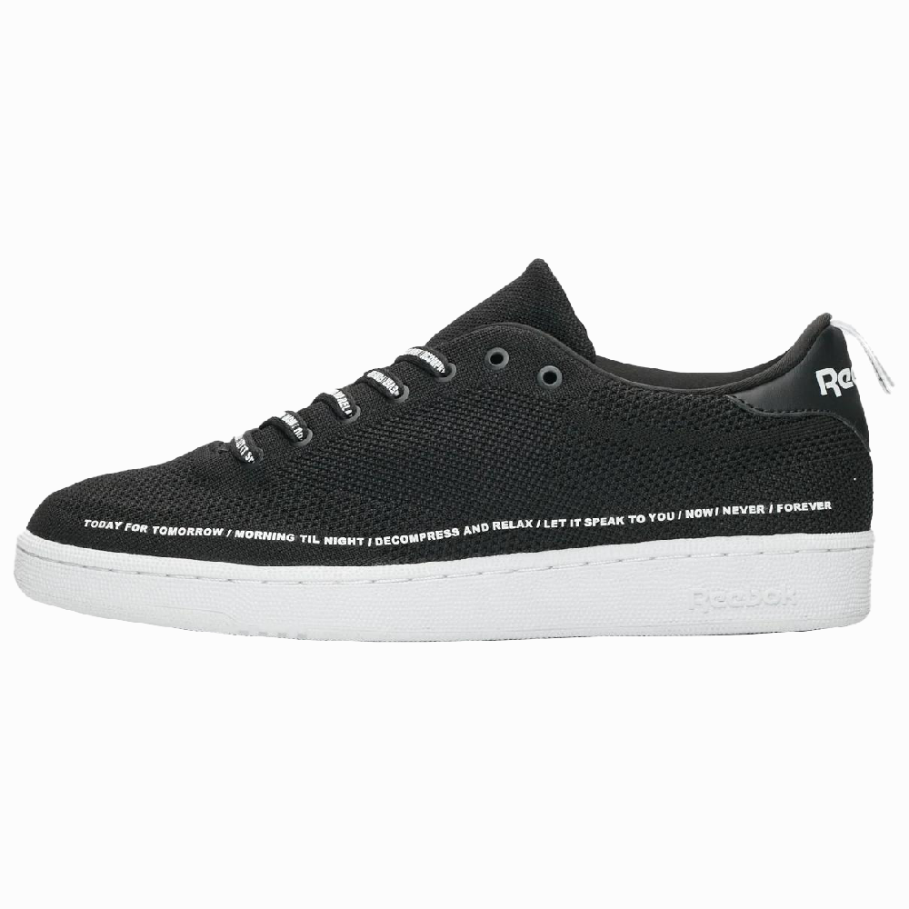 PUBLISH x Reebok Club C Series Ultk Low Top Skateboard Shoes Men's Black White