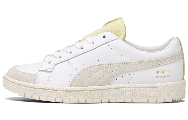 PUMA Ralph Sampson 70 Lo For Casual Shoes White/Yellow Women's