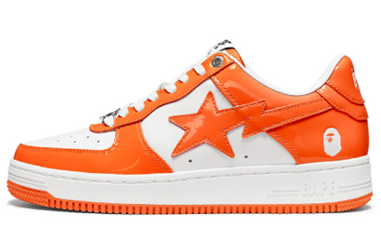 A BATHING APE Bape Sta Low Orange