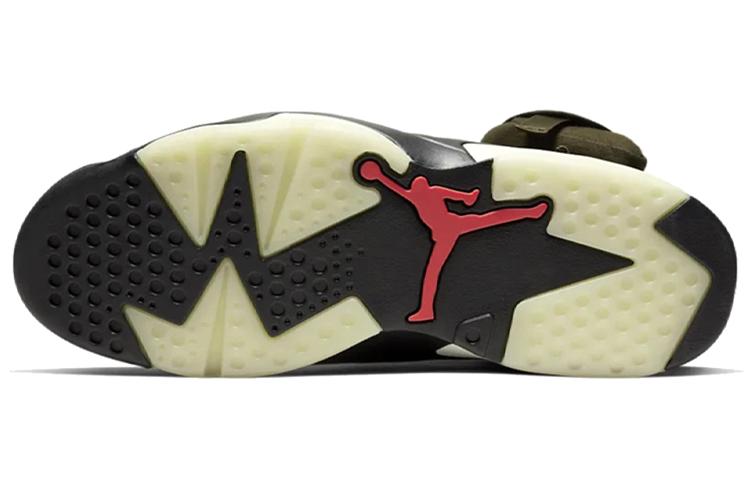 Travis Scott X Jordan 6 Retro Olive купить в интернет-магазине Yoocart с быстрой доставкой по России.
