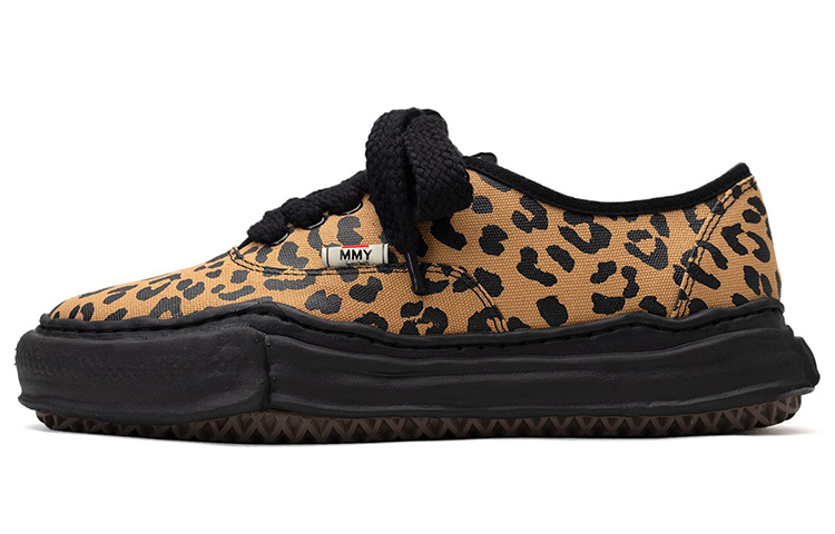 Maison MIHARA YASUHIRO Leopard-print Low-top Sneakers