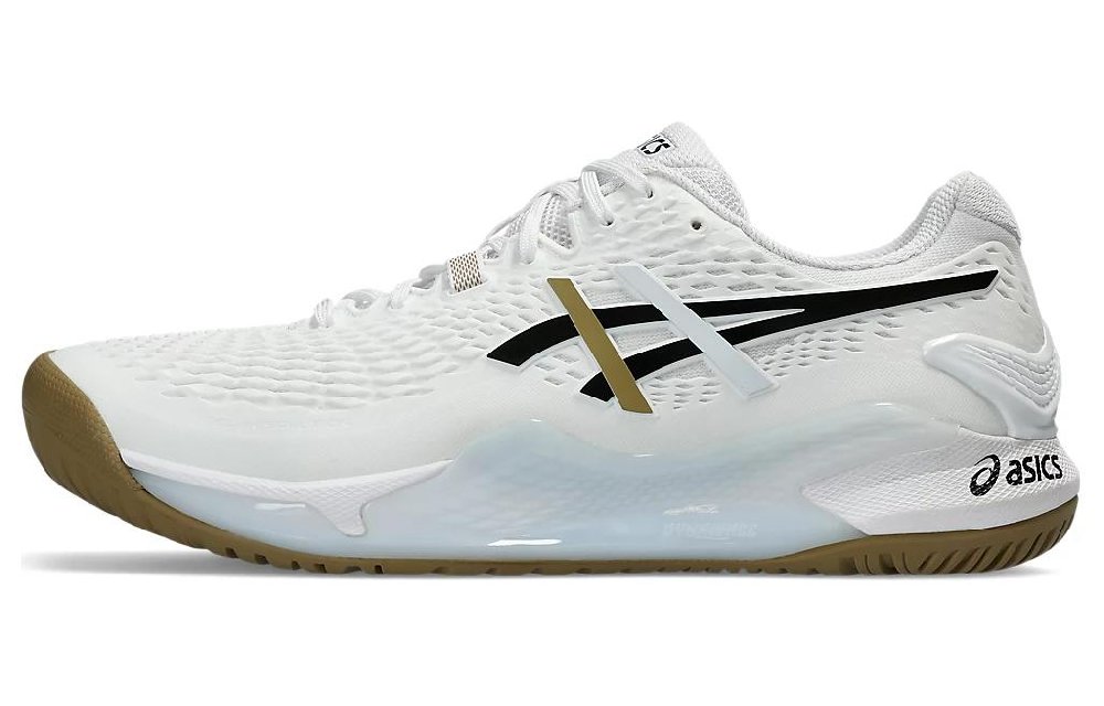 Asics Gel Resolution 9 'White Black Gum'
