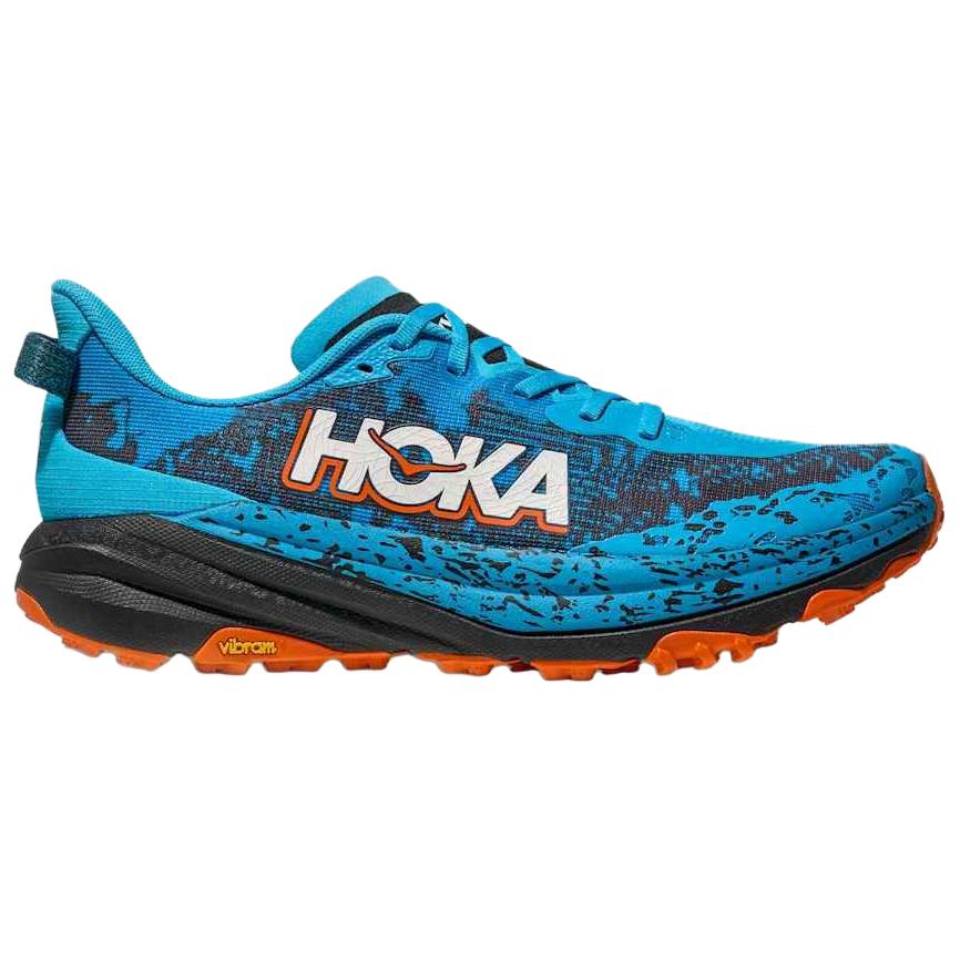 HOKA ONE ONE Speedgoat 6 Breathable, Supportive, And Lightweight Trail Running Shoes Men's Blue купить в интернет-магазине Yoocart с быстрой доставкой по России.
