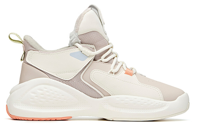 Anta Bastard High-Top Skateboard Shoes Women's Lotus Gray купить в интернет-магазине Yoocart с быстрой доставкой по России.