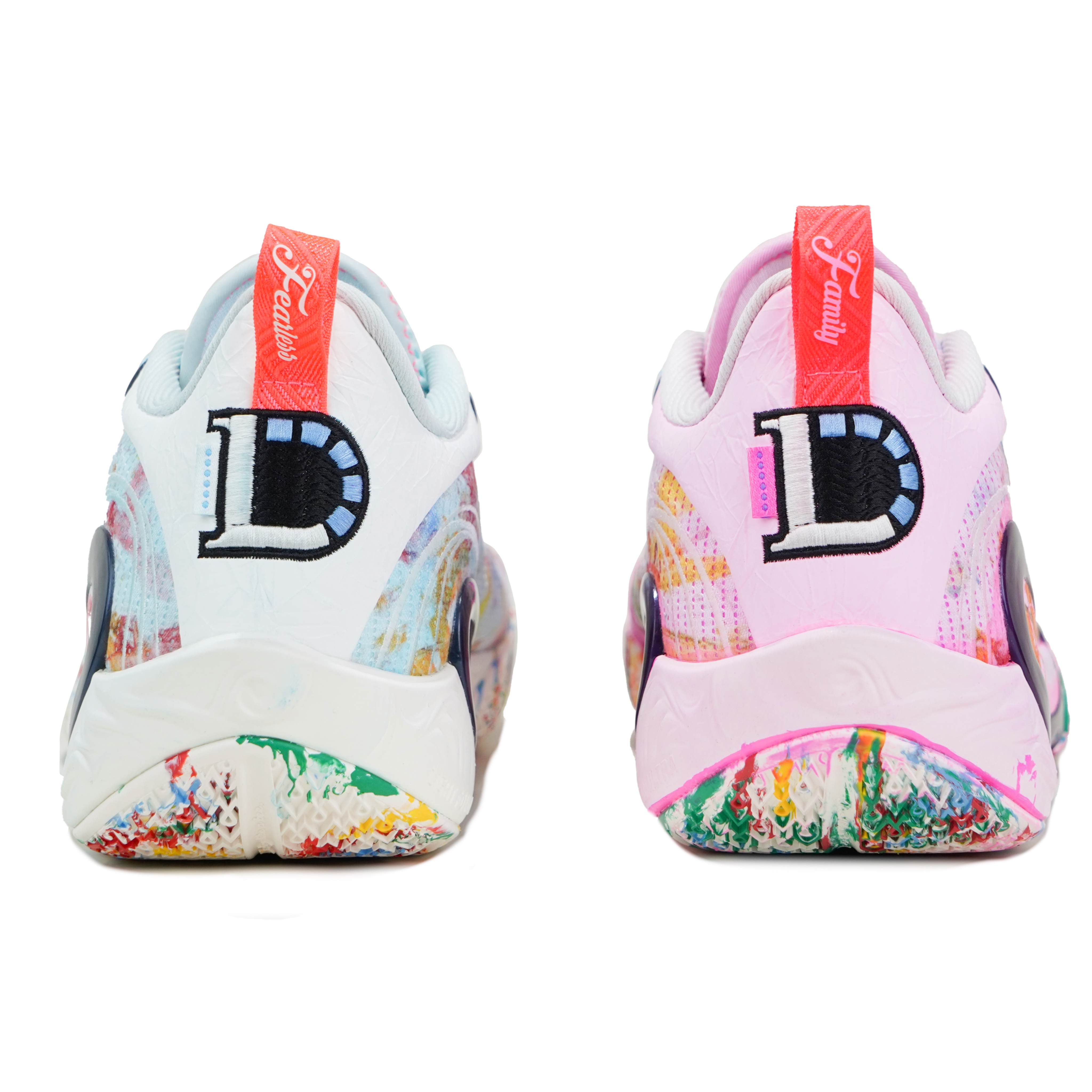 LINING DLO1 Basketball Shoes Men's Low top Blue Pink купить в интернет-магазине Yoocart с быстрой доставкой по России.