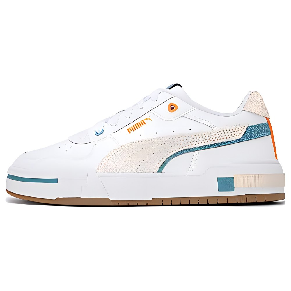 PUMA Skate Shoes 'White Brown Green'