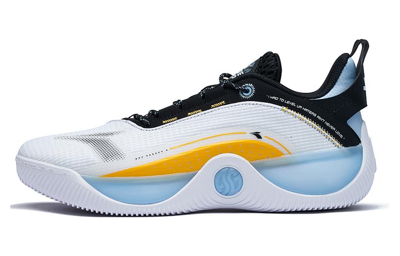 361° Cushioning Low-Top Training Shoes Men's White Blue