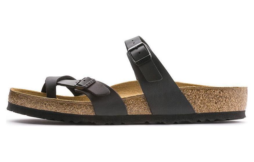 Birkenstock Mayari Birko Flor Narrow Fit 'Black'