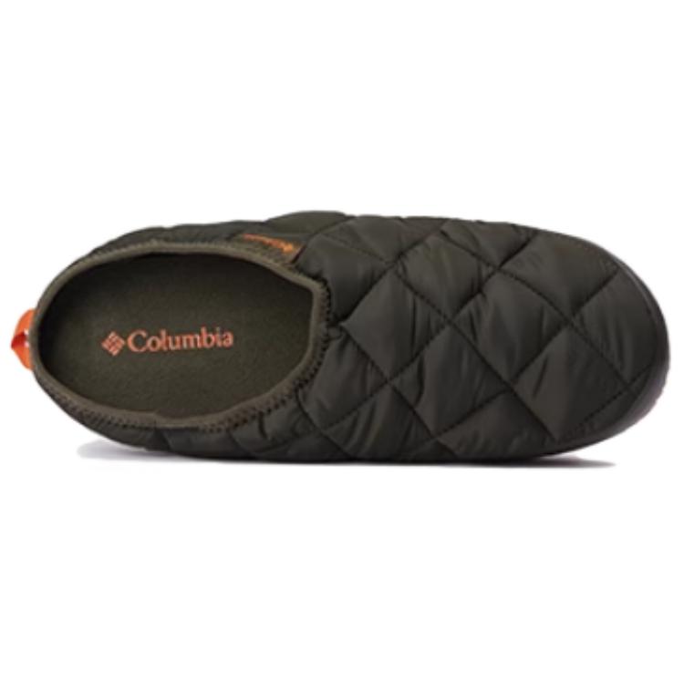 Columbia Omni Heat Abrasion Resistant Slip Resistant Closed Toe Slippers Men's Army Green