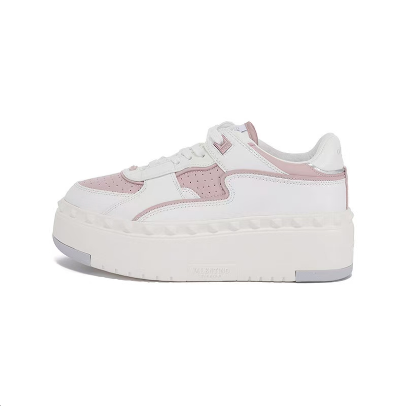 Valentino FREEDOTS Low Top Casual Shoes Women's White