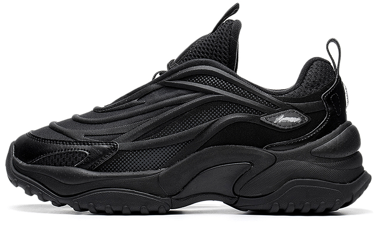 LiNing Aurora WindWalker V2 Cushioned Slip-Resistant Low-Top Casual Shoes Women's Black