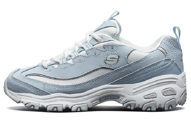 Skechers D Lites Low Running Shoes Gs BlueWhite 'Blue White' Women's