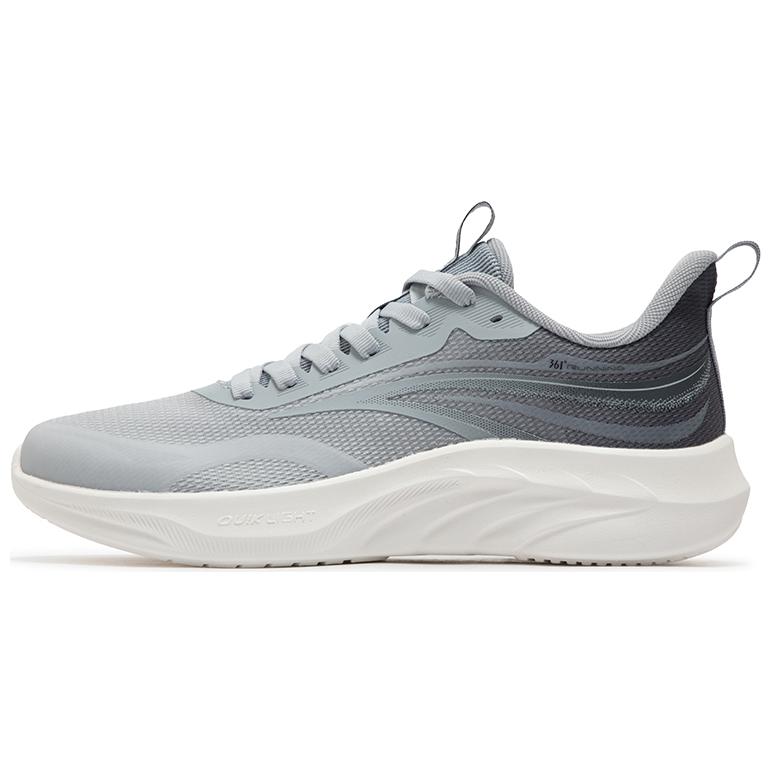 361° Wear-Resistant Low-Top Running Shoes Men's Gray