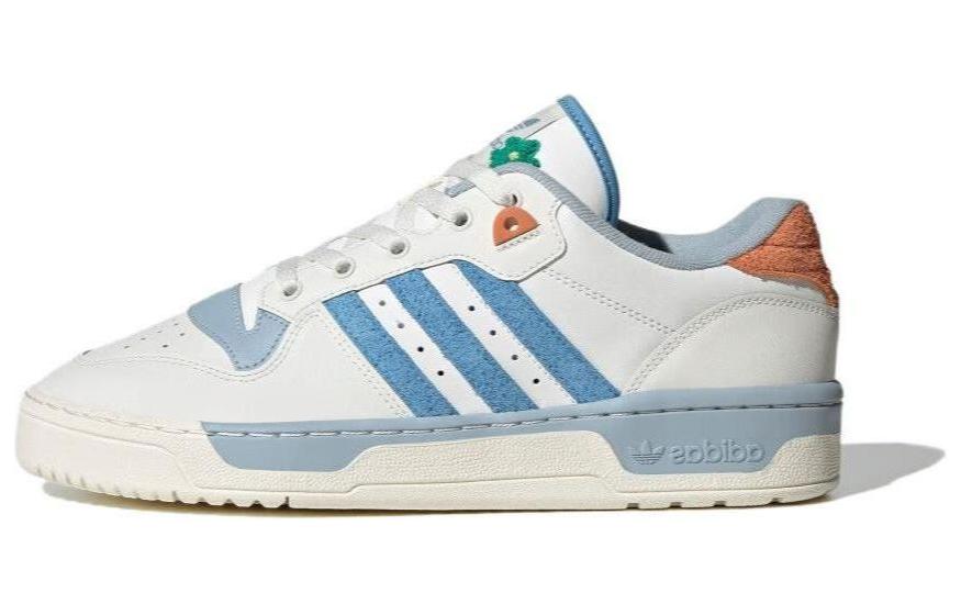 adidas originals Rivalry Low White Light Blue Women's