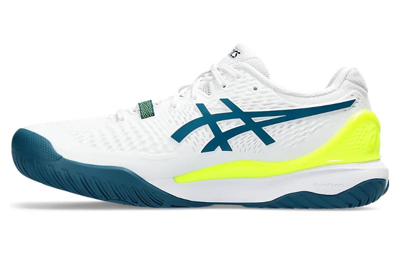 Asics Gel Resolution 9 Wide 'White Restful Teal'