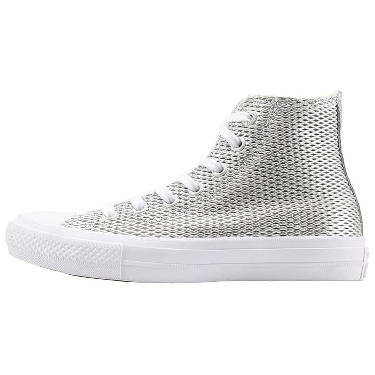 Converse Women's Chuck Taylor All Star 2 High 'Perforated Metallic Silver' Women's