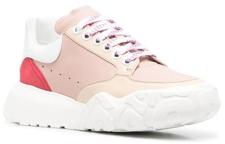 Alexander McQueen Court Trainer Low top Sports Casual Shoes Women's Multicolor купить в интернет-магазине Yoocart с быстрой доставкой по России.