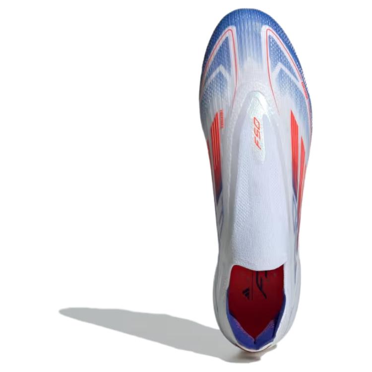 Adidas F50 Elite Laceless Fg Cloud White Solar Red Lucid Blue купить в интернет-магазине Yoocart с быстрой доставкой по России.