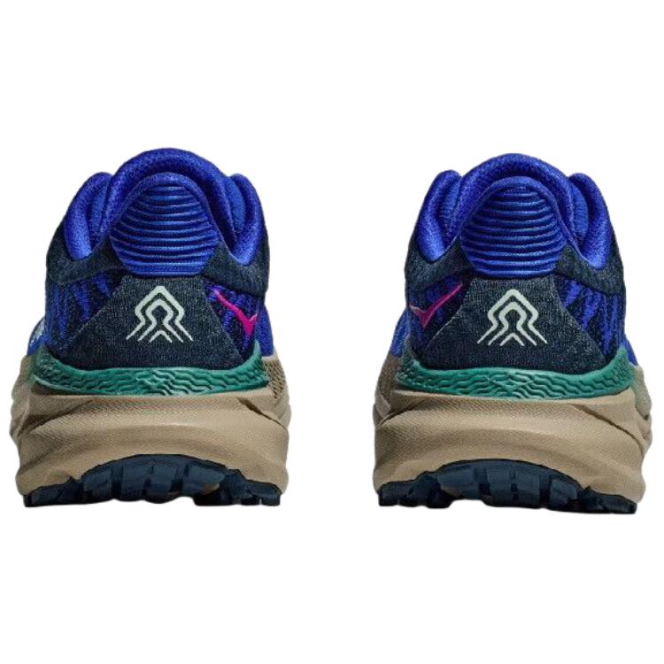 HOKA ONE ONE Challenger 7 Anti Slip Wear Resistant Low Top Trail Running Shoes Men's Blue