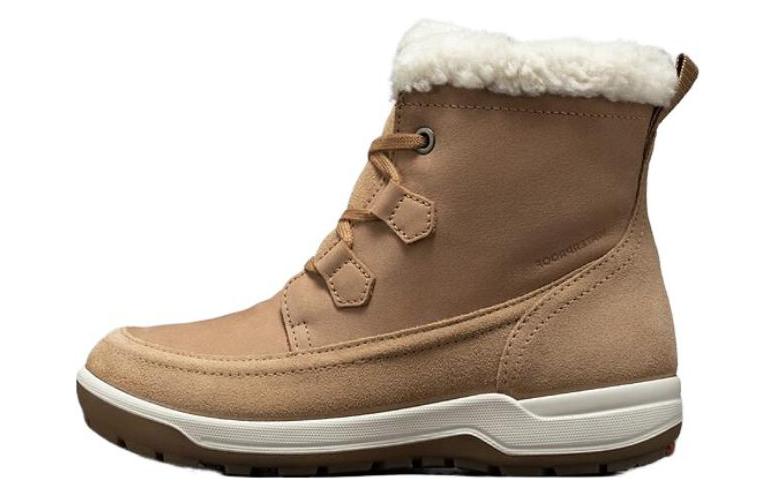 Ecco Trace Light Collection Warm Short Ankle Boots Women's Nude