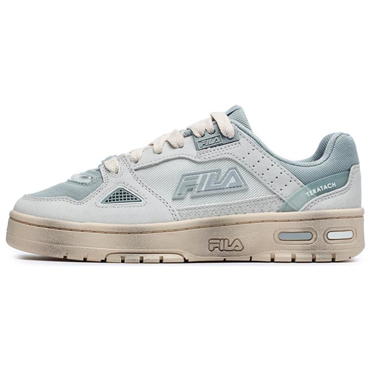FILA FUSION Teratach Low Low-Top Vintage Basketball Shoes Women's Fading Blue