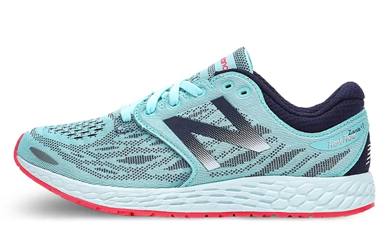 New Balance Fresh Foam Zante V3 Ozone Blue Bright Cherry Women's